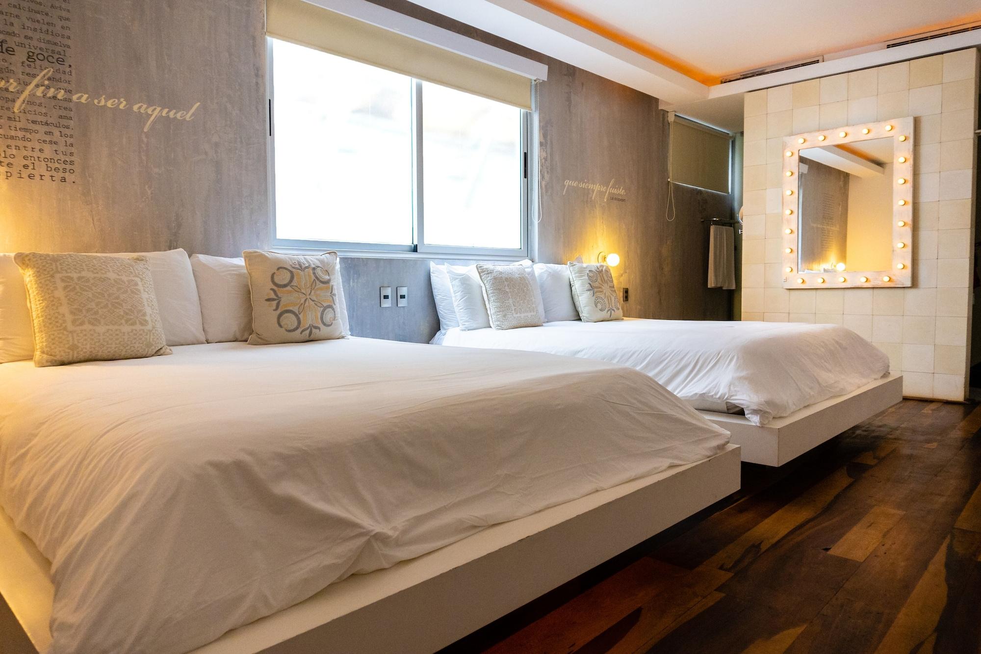 Be Playa Hotel Boutique & Rooftop Bar Плая-дель-Кармен Экстерьер фото