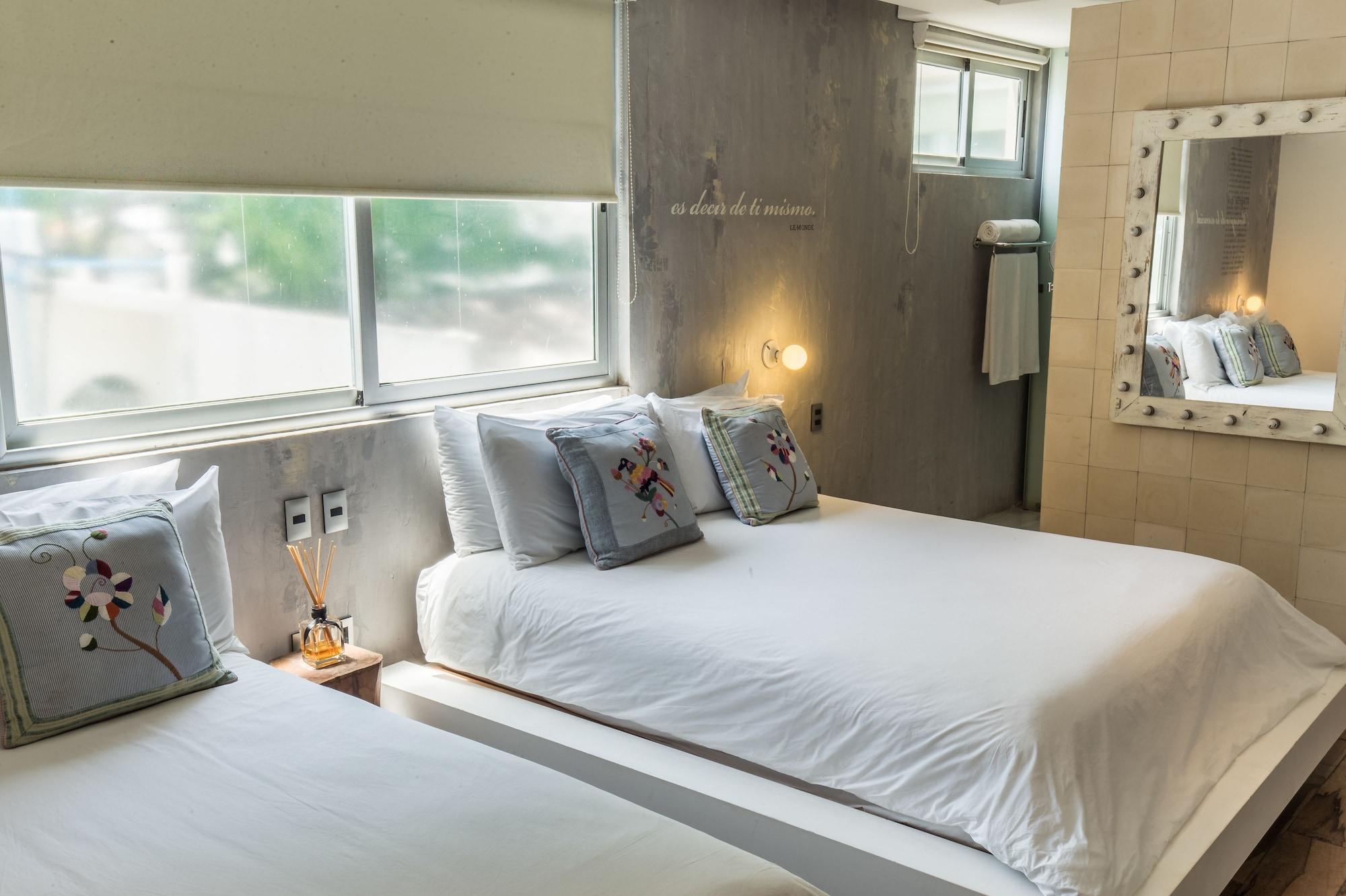 Be Playa Hotel Boutique & Rooftop Bar Плая-дель-Кармен Экстерьер фото