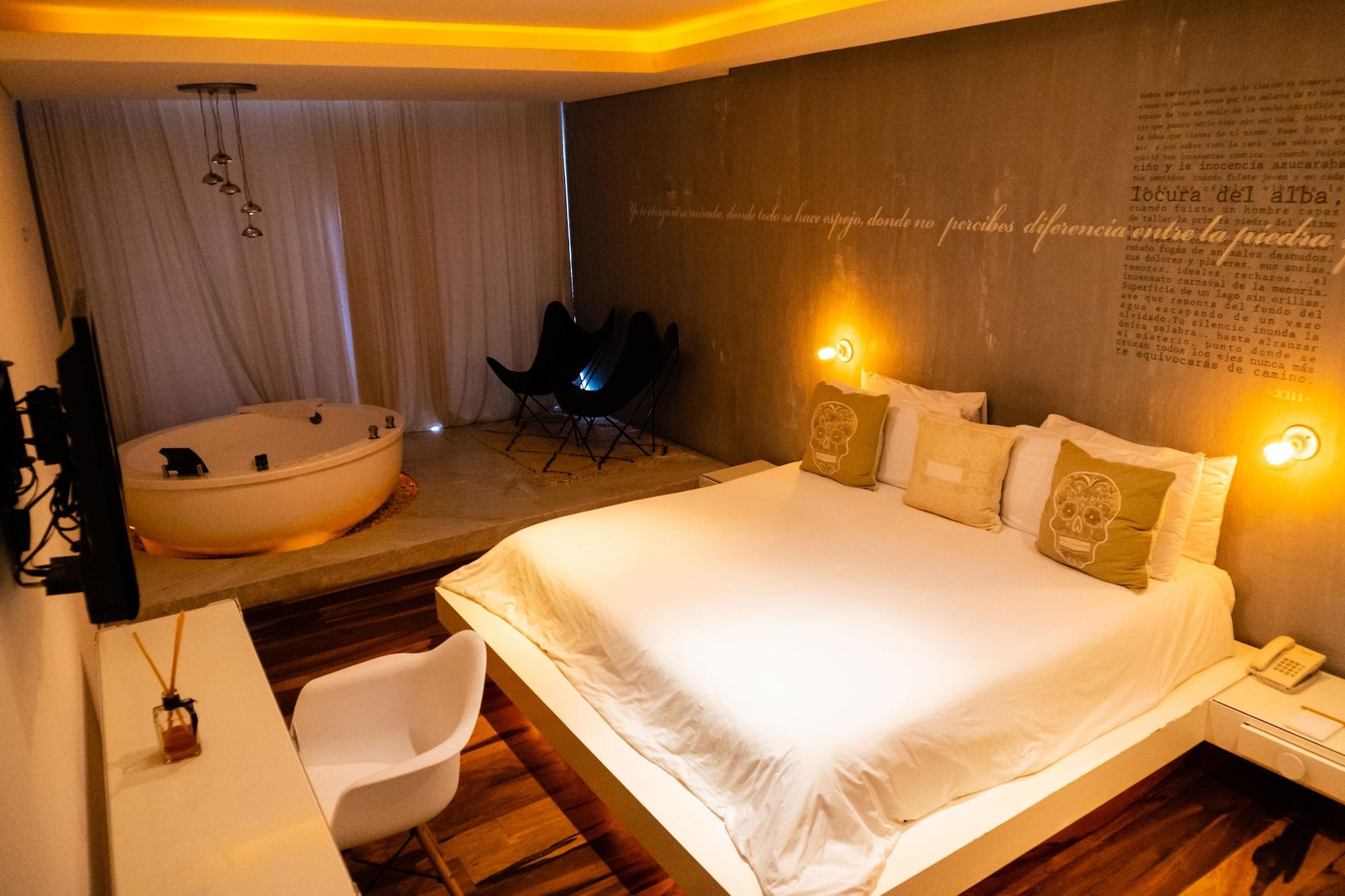 Be Playa Hotel Boutique & Rooftop Bar Плая-дель-Кармен Экстерьер фото