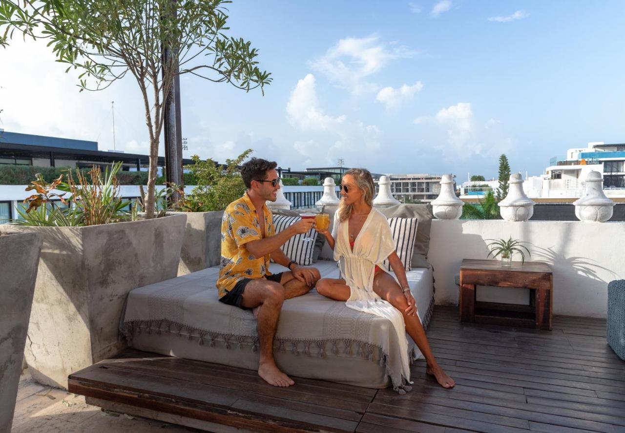 Be Playa Hotel Boutique & Rooftop Bar Плая-дель-Кармен Экстерьер фото