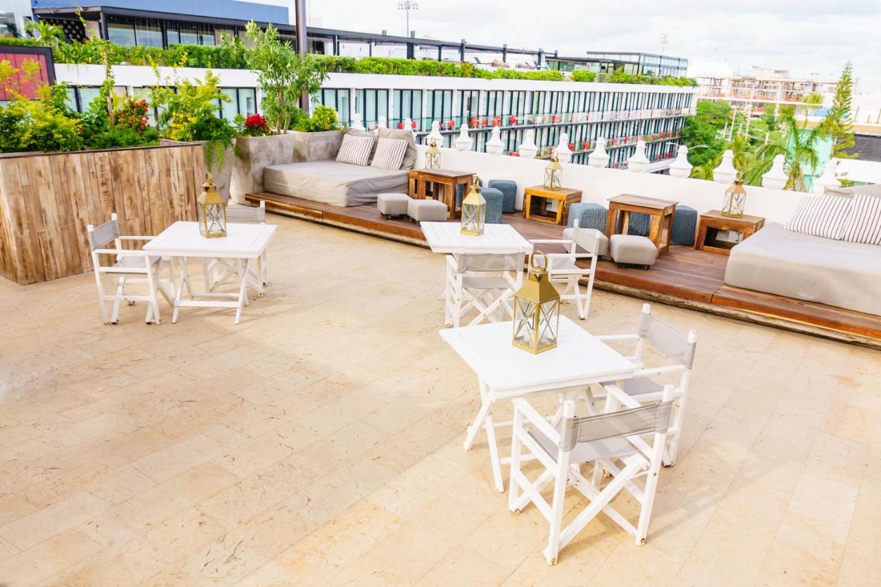 Be Playa Hotel Boutique & Rooftop Bar Плая-дель-Кармен Экстерьер фото
