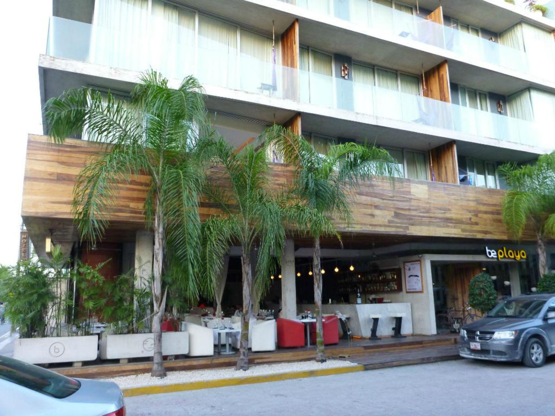 Be Playa Hotel Boutique & Rooftop Bar Плая-дель-Кармен Экстерьер фото